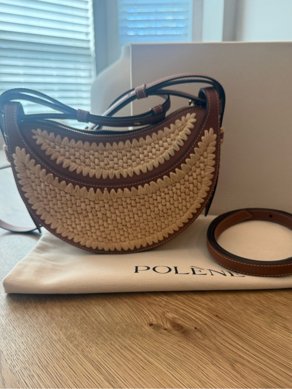 Polene Numero Dix in Raffia